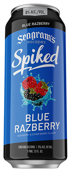 Spiked Blue Razberry Can