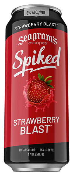 Spiked Strawberry Blast Can