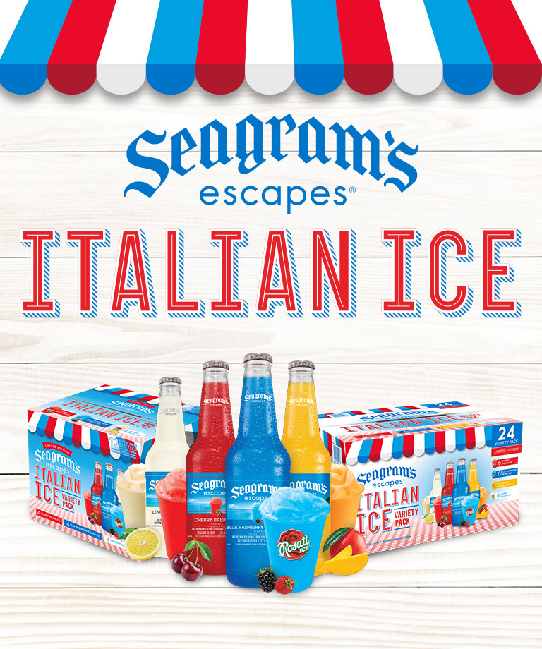 Seagram's Escapes Italian Ice is back!