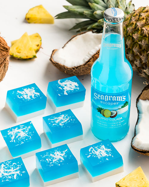 Coconut Jelly Shots Recipe Image